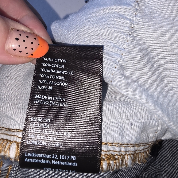 BDG by Urban Outfitters High -Waisted Cowboy Horseshoe Jeans Size 29 100% Cotton - Picture 6 of 6